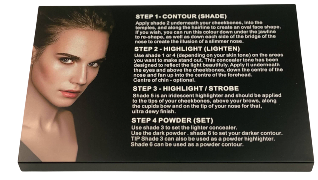 WATERPROOF PRO CONCEALER & CONTOUR PALLET - emanuel new york