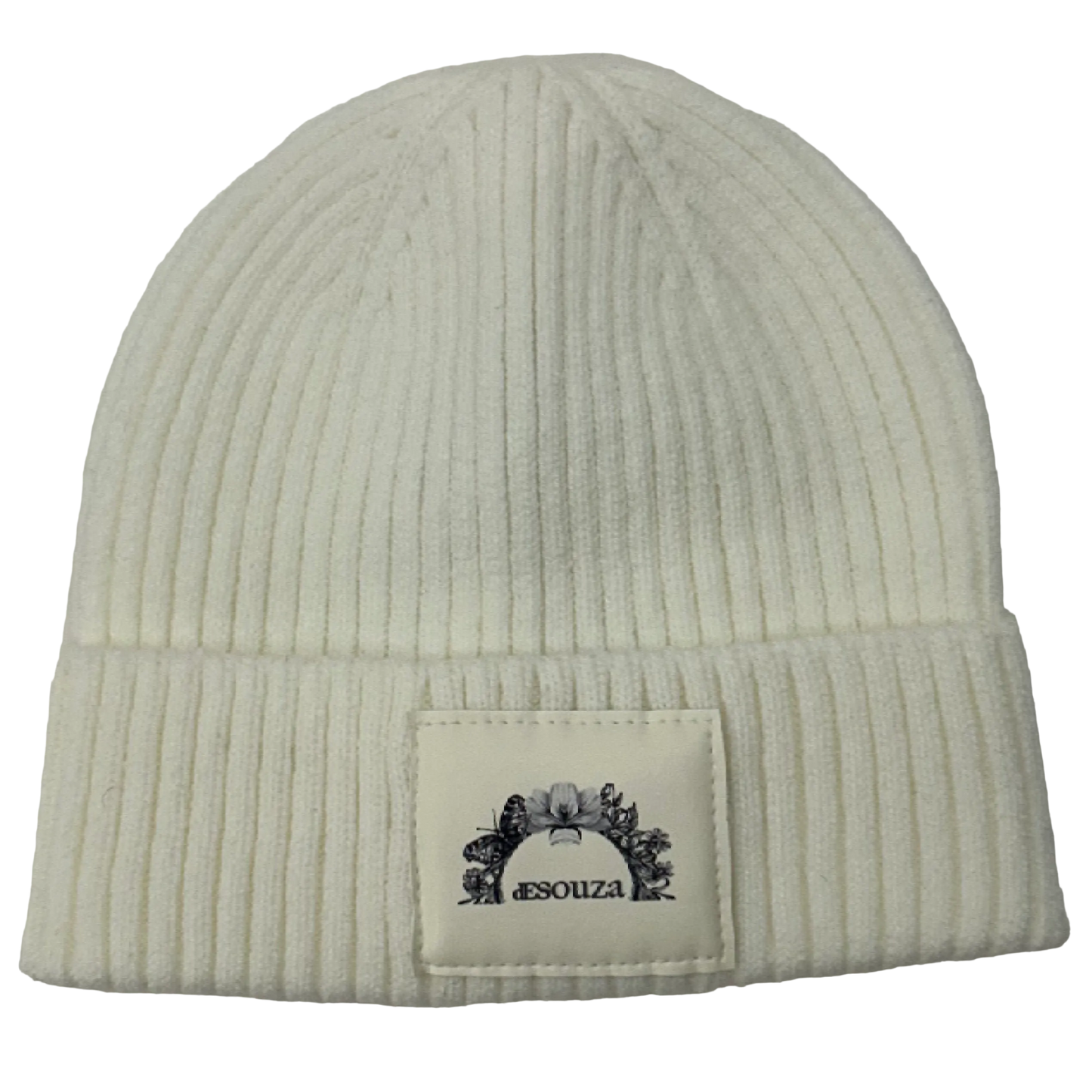 de souza - retro beanie - white - emanuel new york