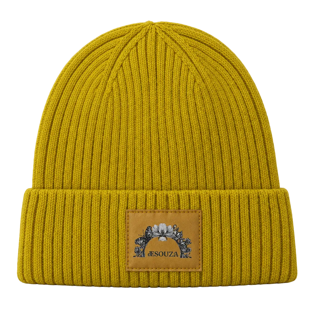 de souza - retro beanie - sunstone - emanuel new york