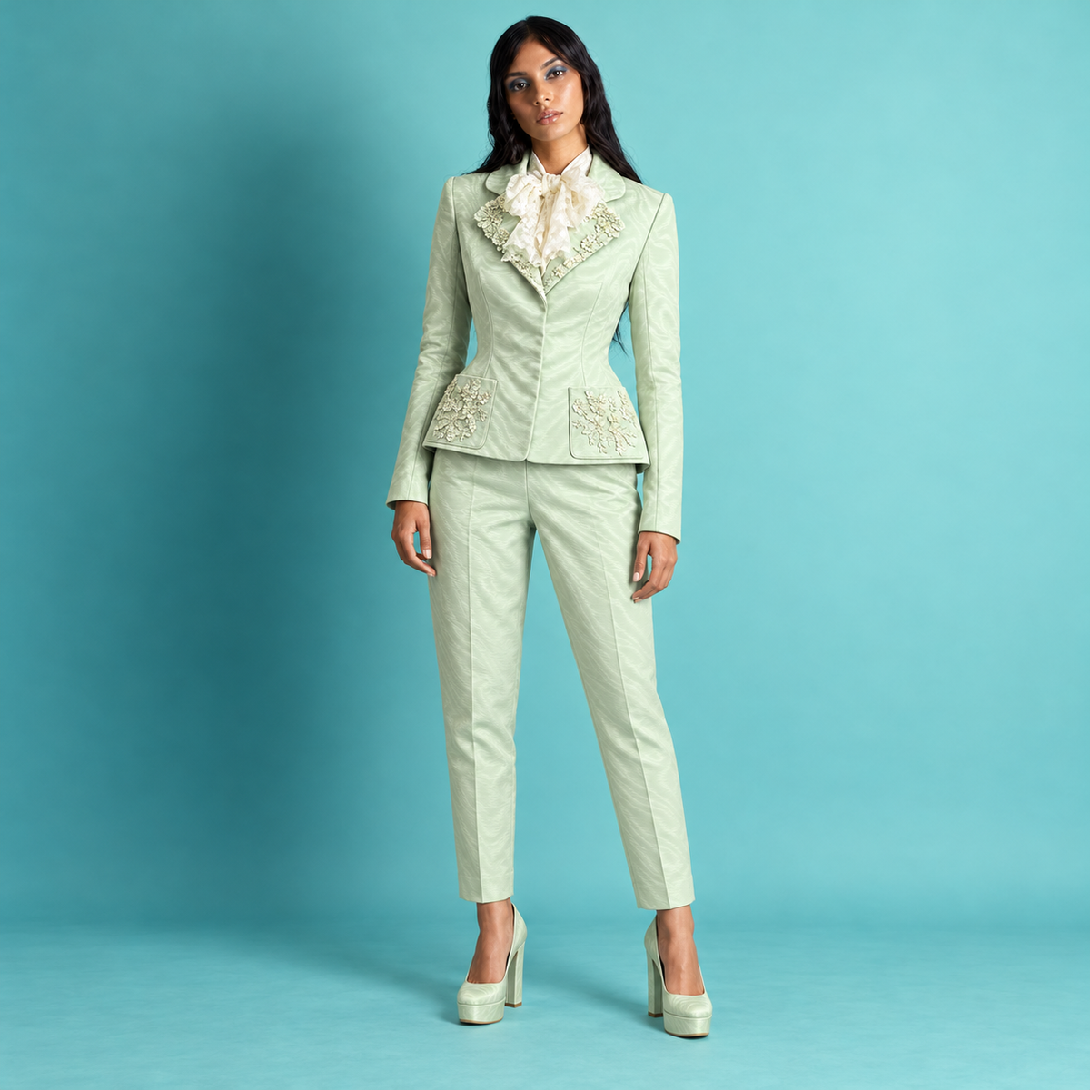 florienne moiré jacket