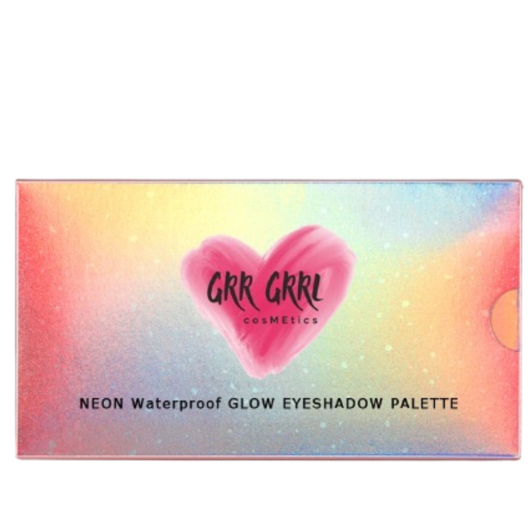 NEON WATERPROOF GLOW EYESHADOW PALETTE - emanuel new york
