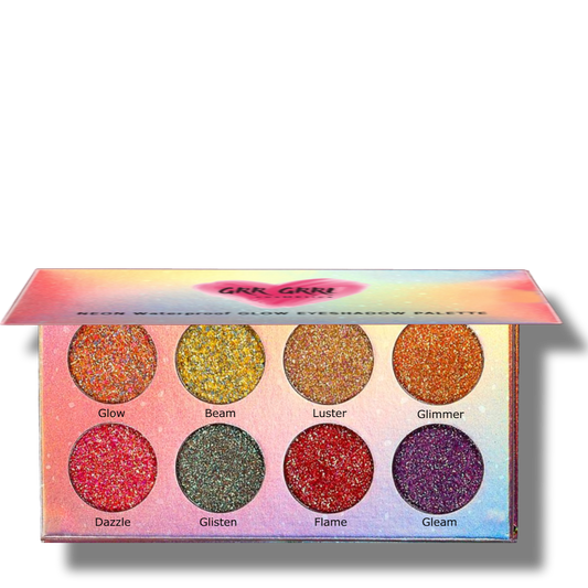 NEON WATERPROOF GLOW EYESHADOW PALETTE - emanuel new york
