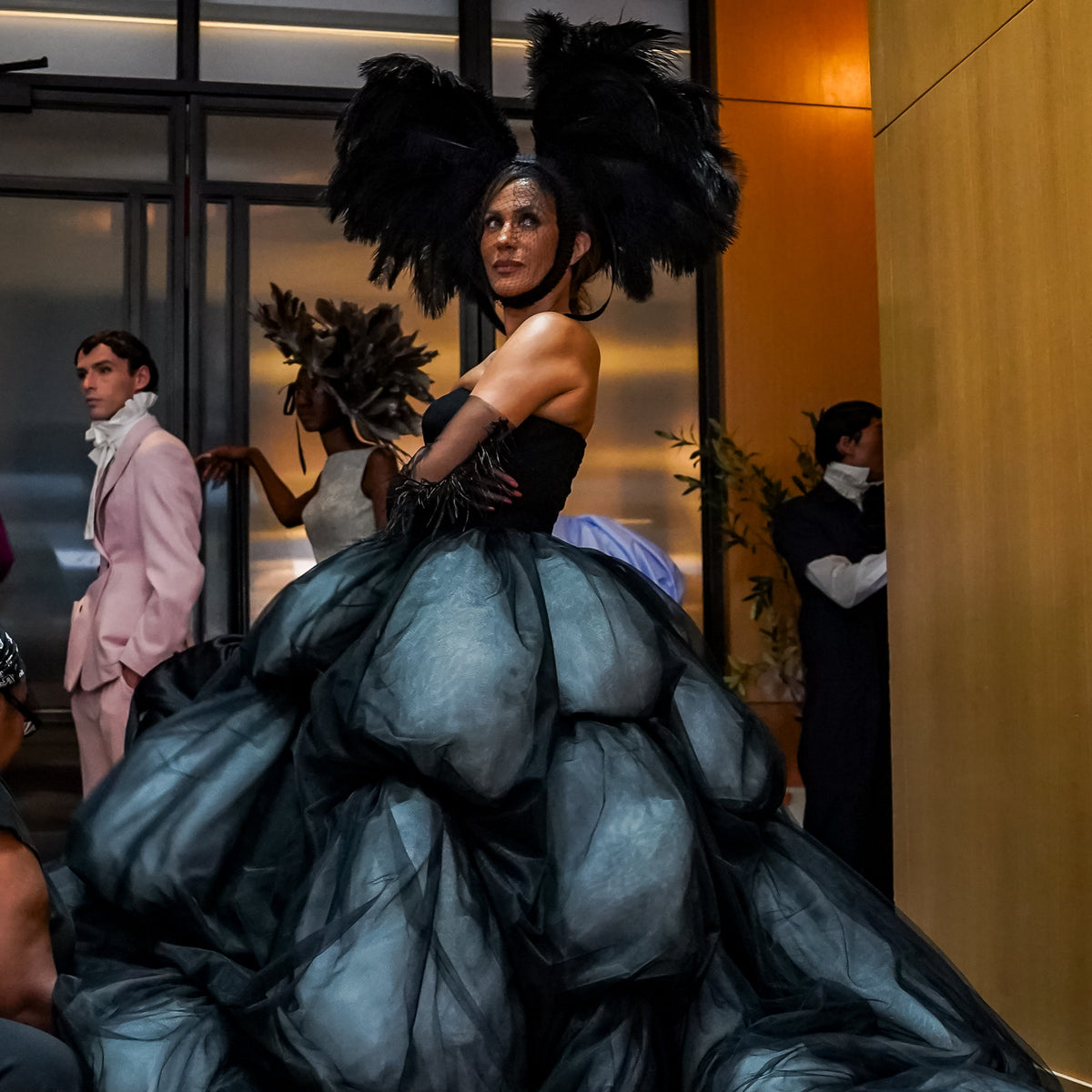 midnight Empress gown