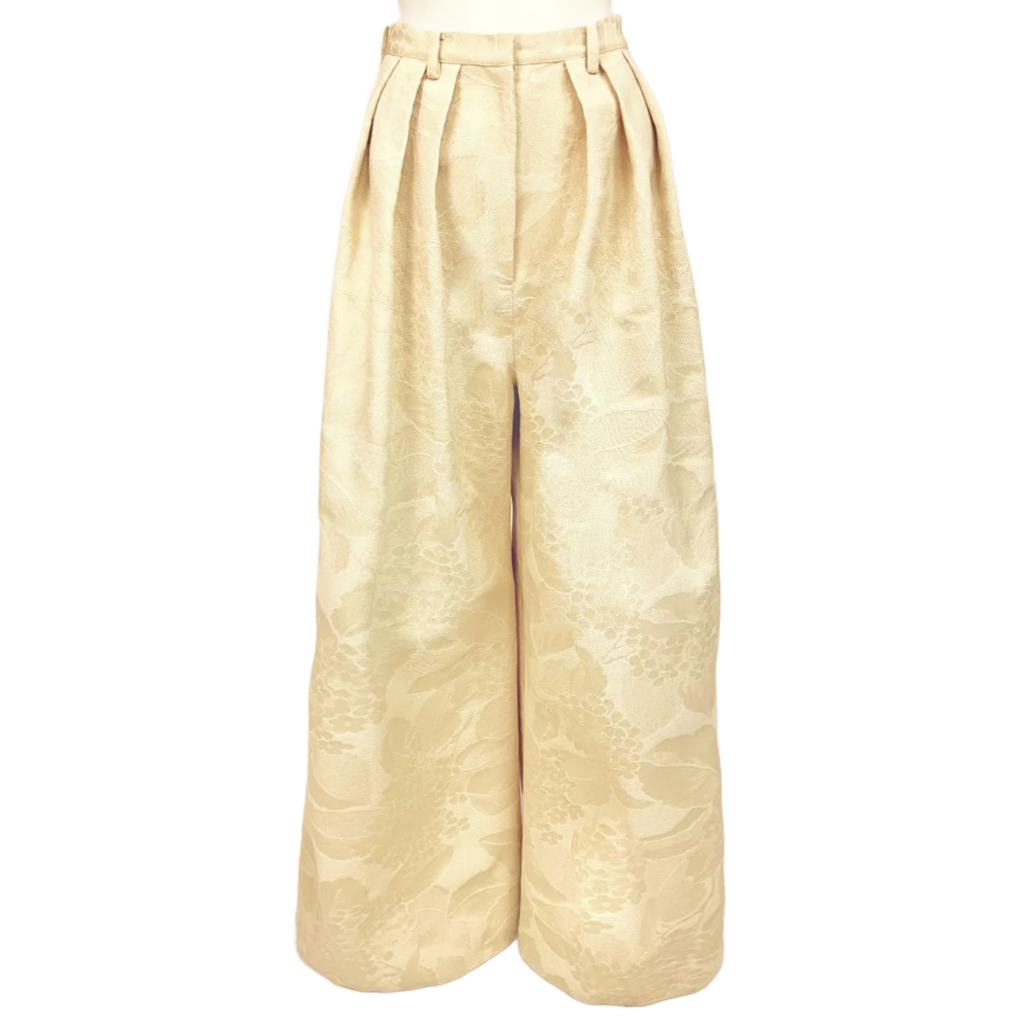 oversized brocade pant