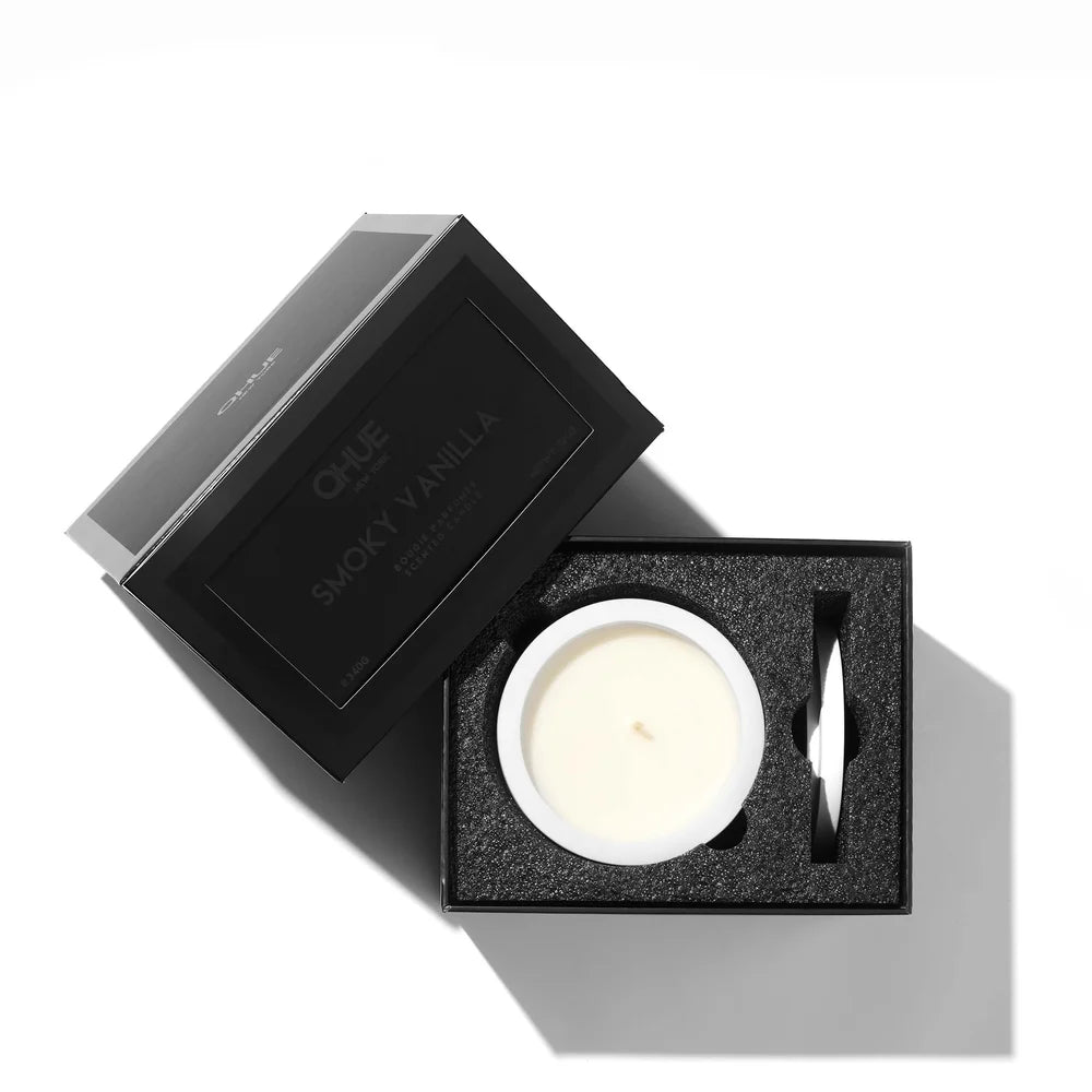 smoky vanilla - soy wax candle - emanuel new york