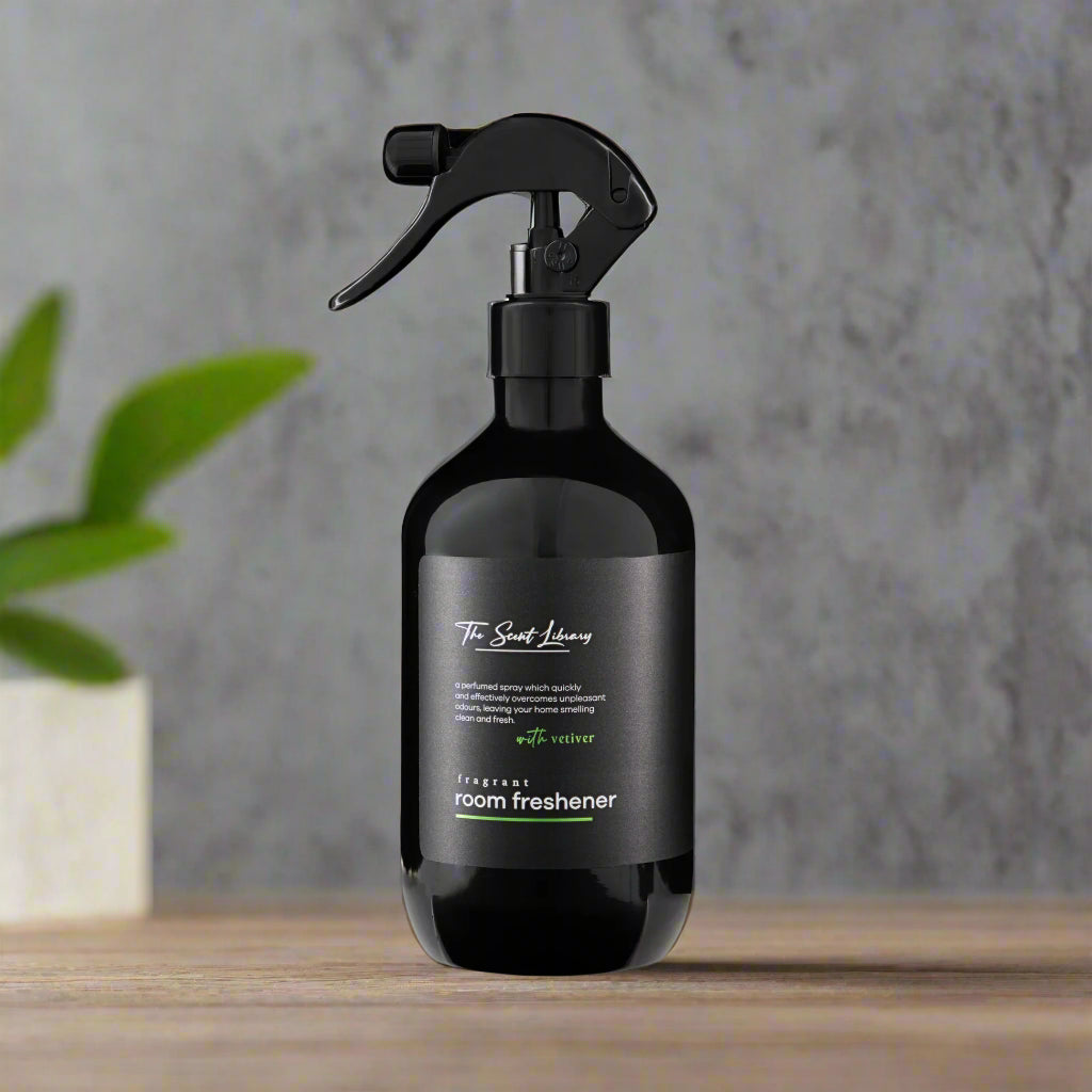 luxury home room spray - vetiver woods