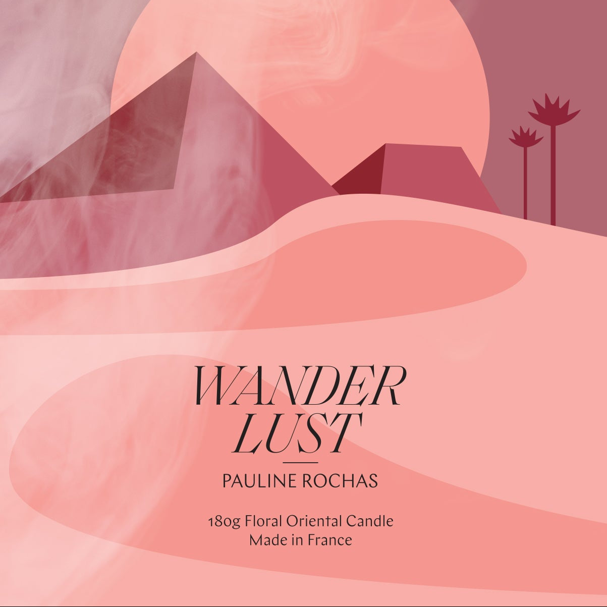 Wanderlust - floral oriental candle