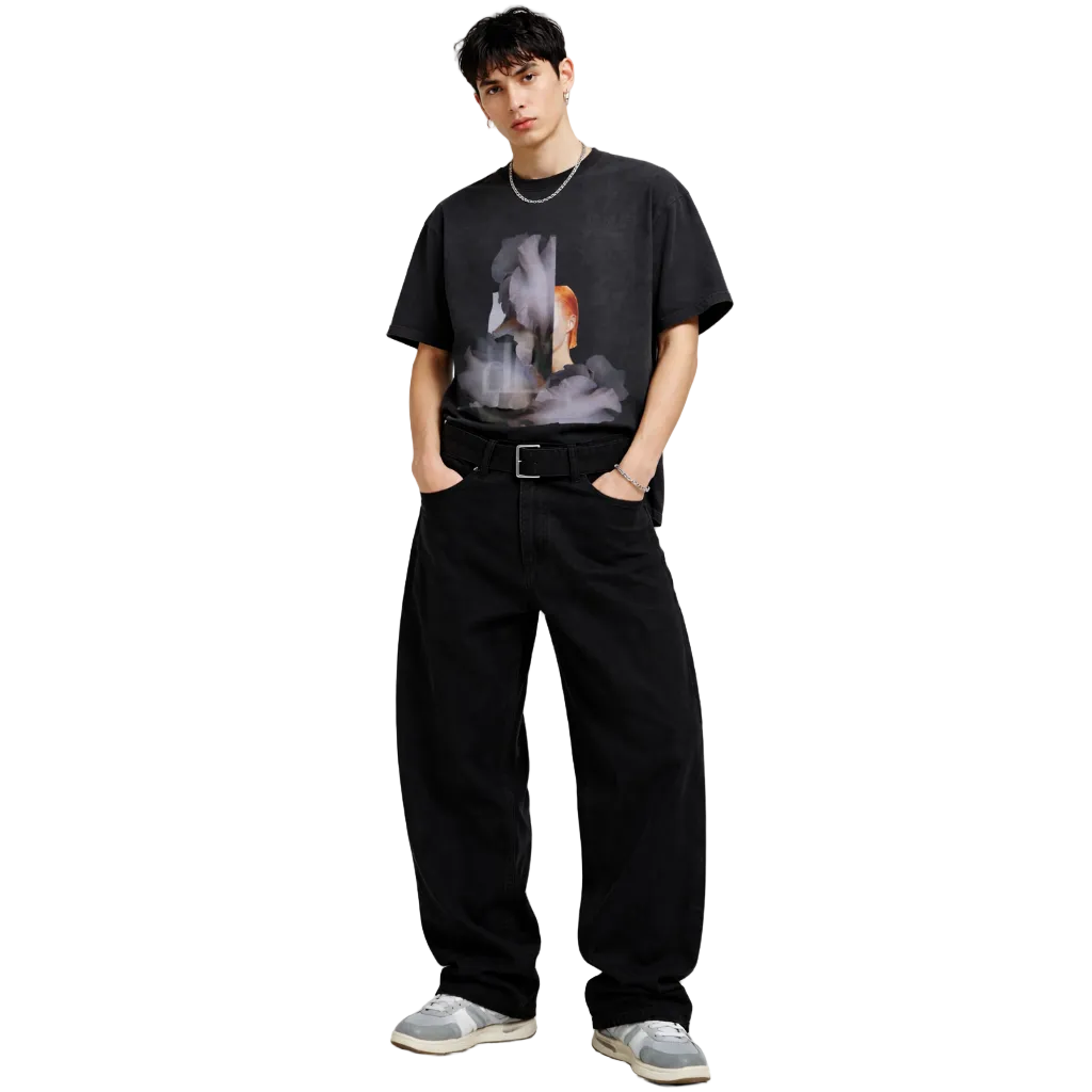 de souza - graphic tee - black - emanuel new york