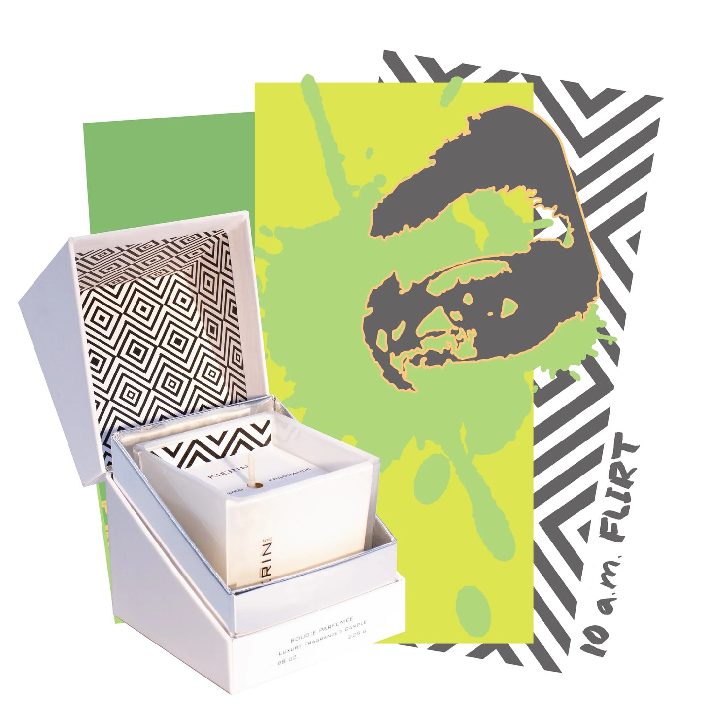 10 a.m. flirt scented candle