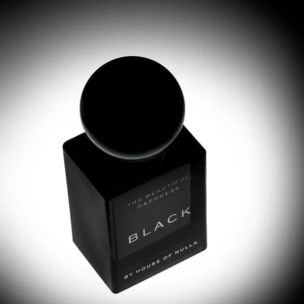 black perfume oil