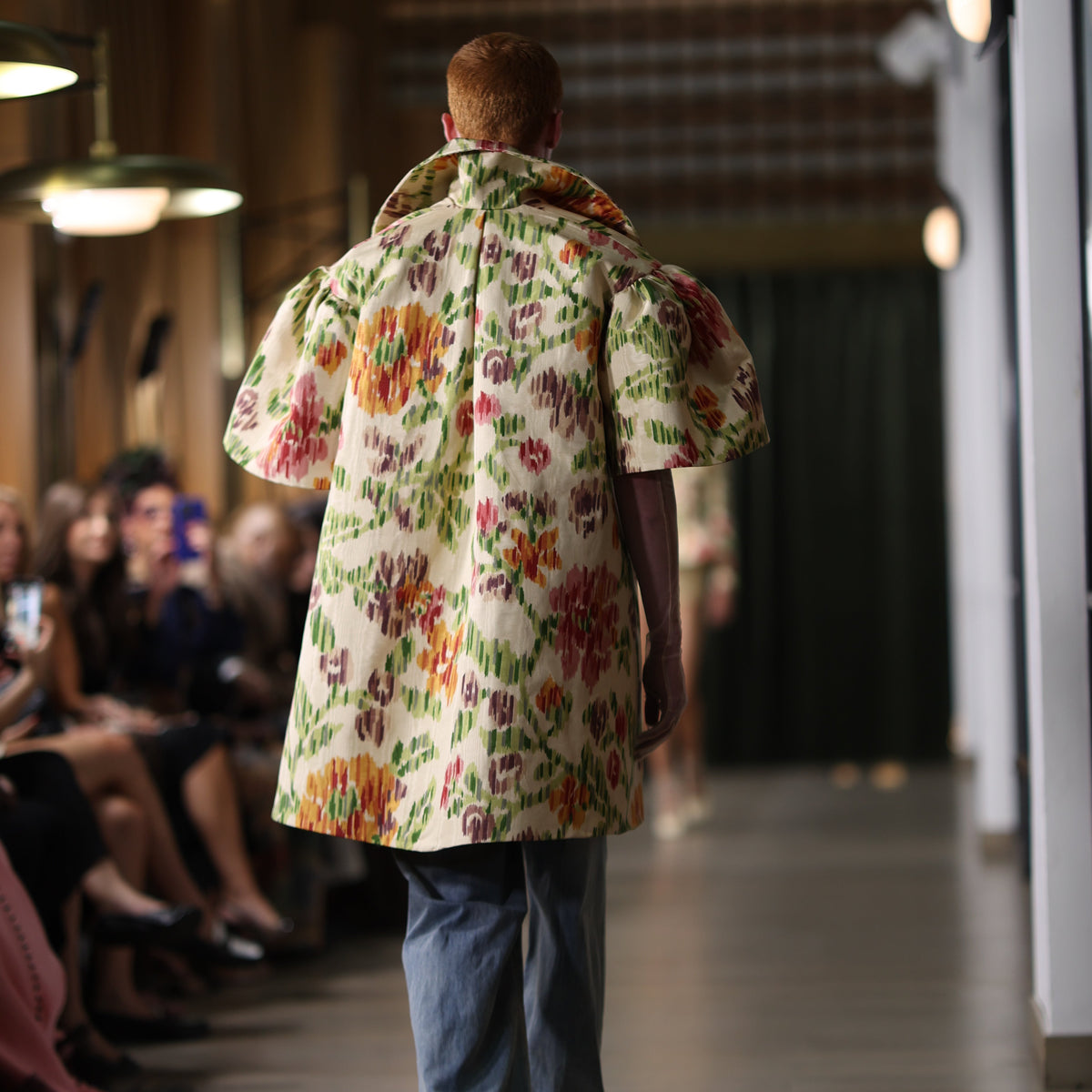 floral opera cap jacket