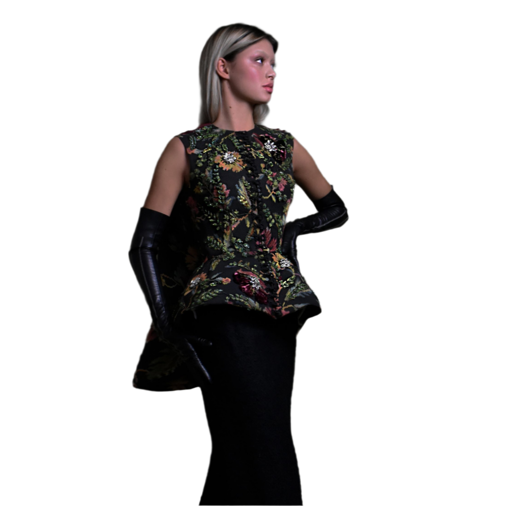 hourglass cape top
