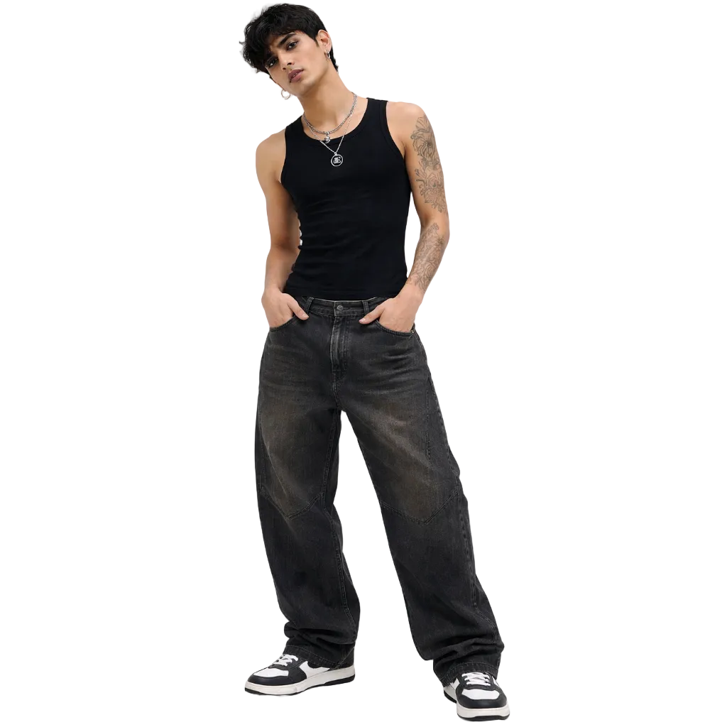 de souza - rib tank - black