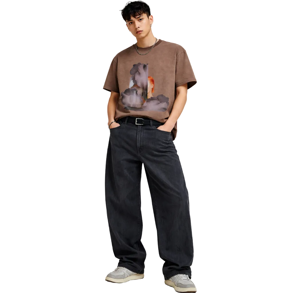 de souza - graphic tee - grey - emanuel new york