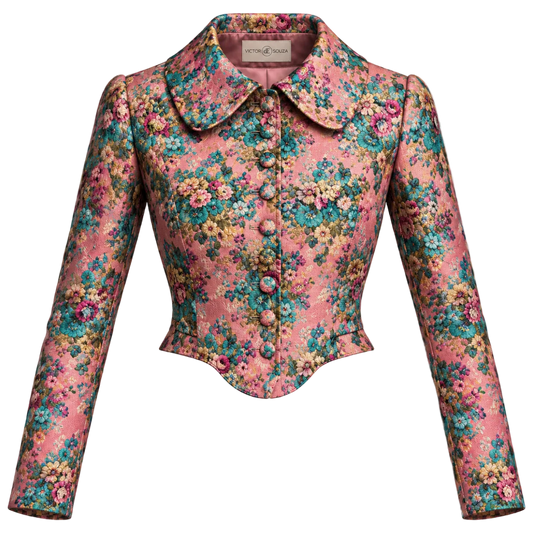 fleur sculpted jacket - emanuel new york