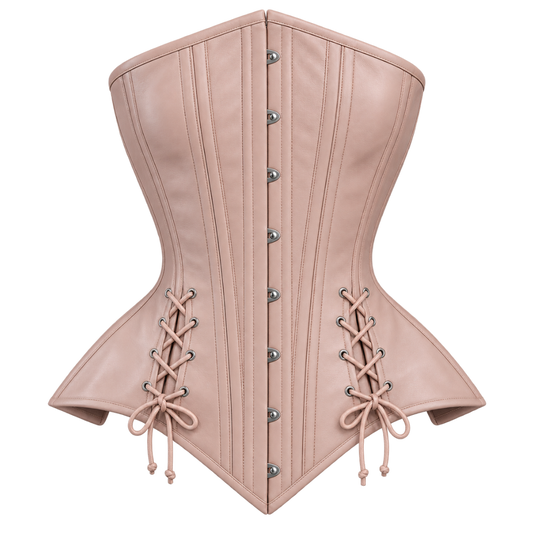 rosamund leather corset - emanuel new york