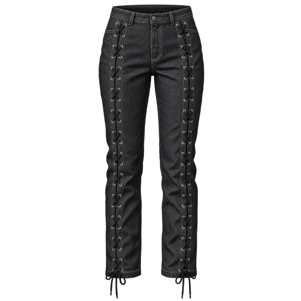 briar rose lace-up pants