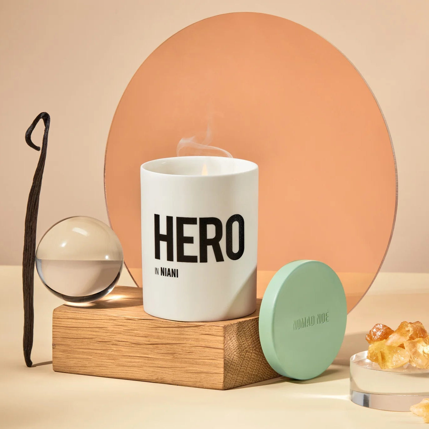 hero in niani - scented candle