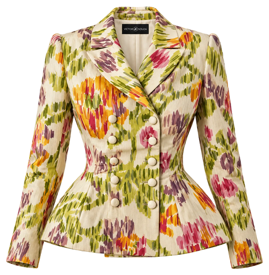 jardin peplum jacket