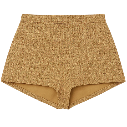 bouclé pinup short