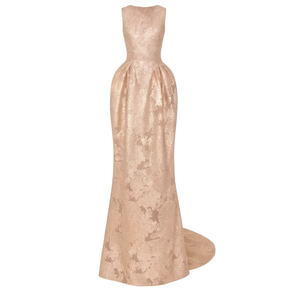 orchid gown