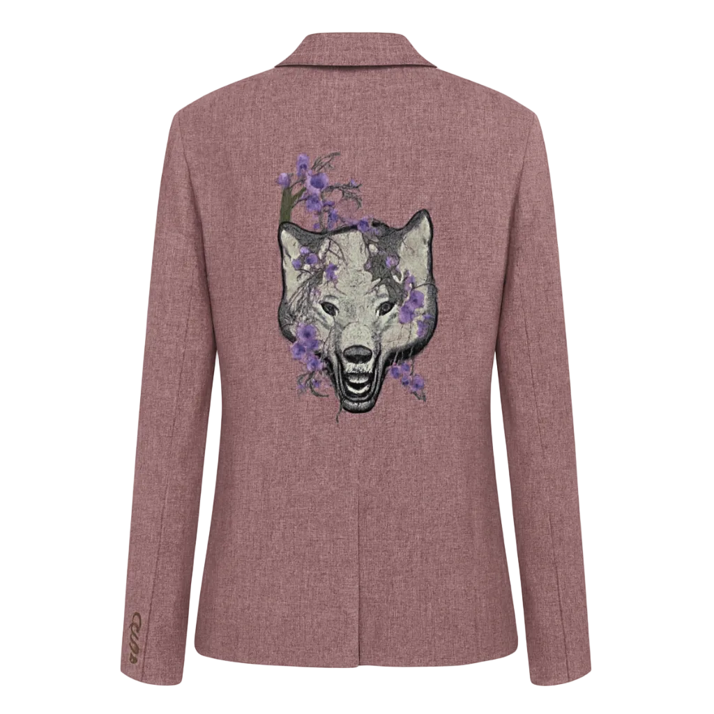 mens wolf blazer
