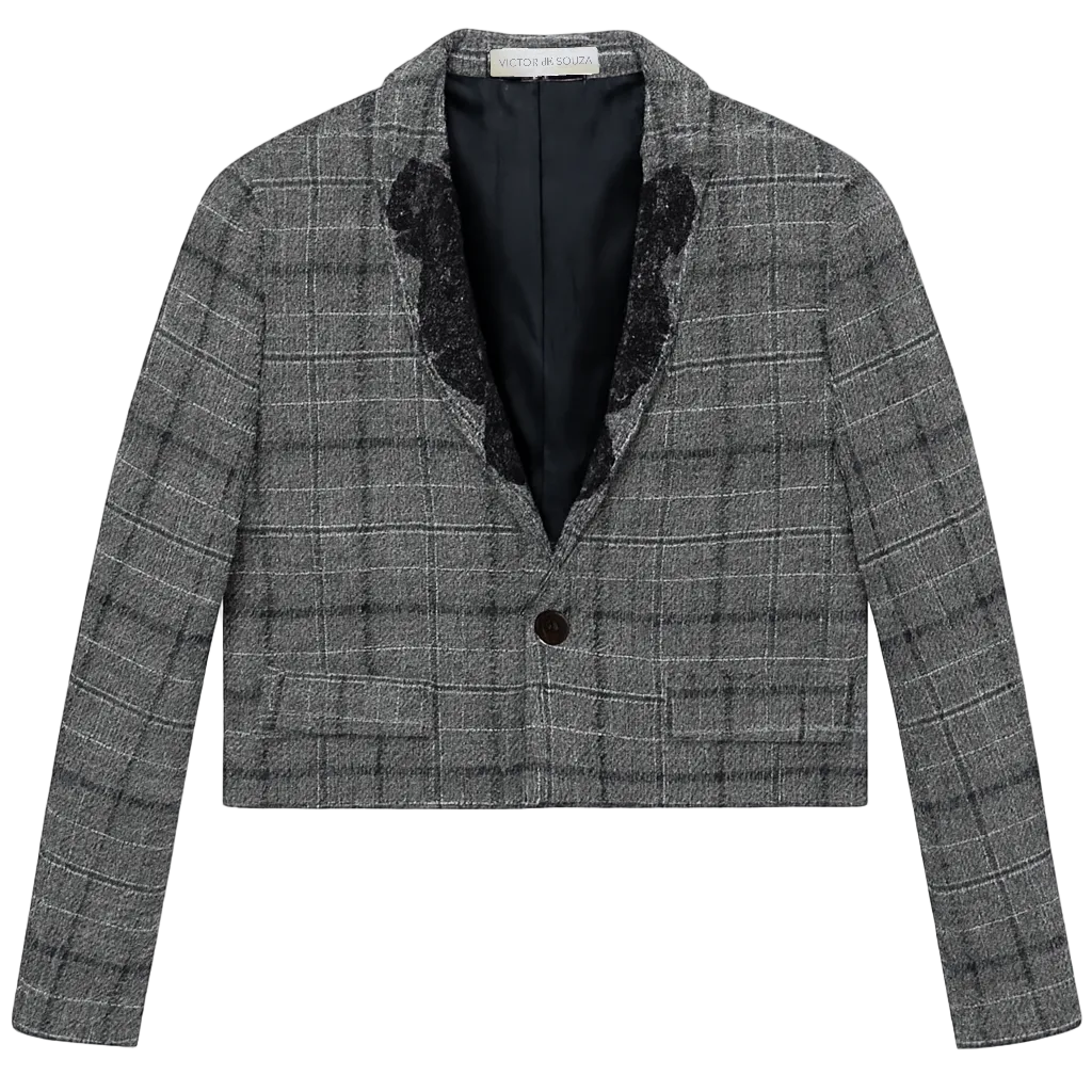 mens crop blazer