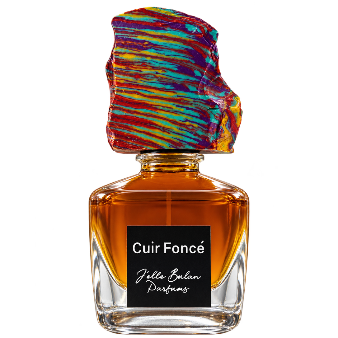 cuir foncé