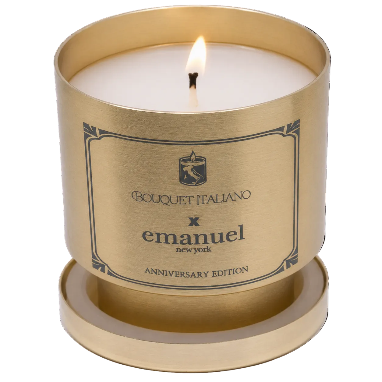 emanuel new york by bouquet italiano luxury candle - emanuel new york