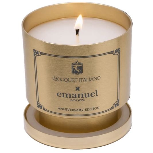 emanuel new york by bouquet italiano luxury candle - emanuel new york