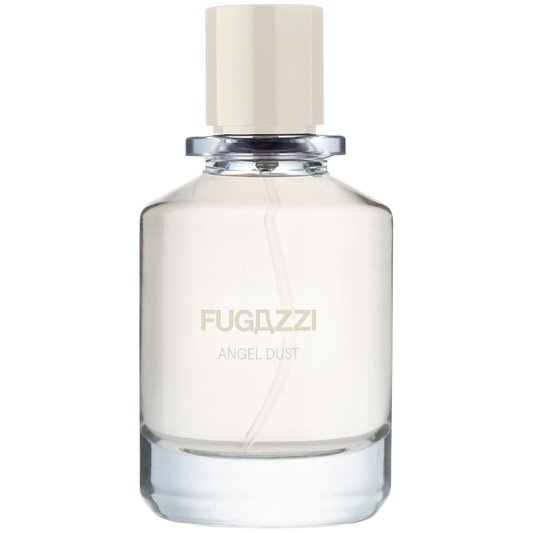 Fugazzi Angel Dust perfume bottle on a white background