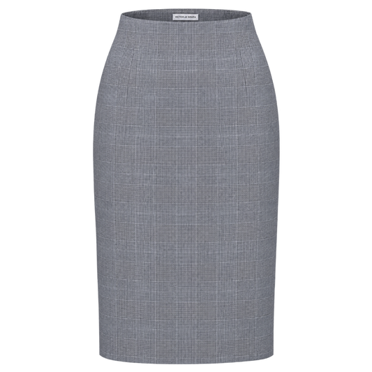 aurelia glen-check skirt - emanuel new york