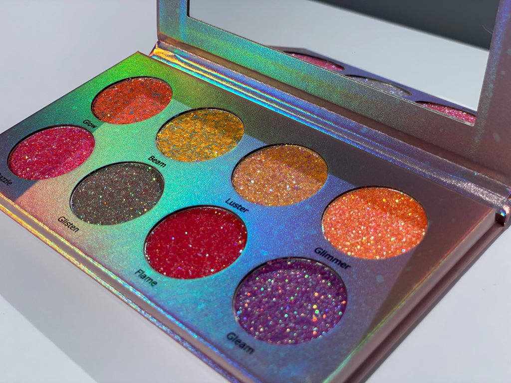 NEON WATERPROOF GLOW EYESHADOW PALETTE - emanuel new york