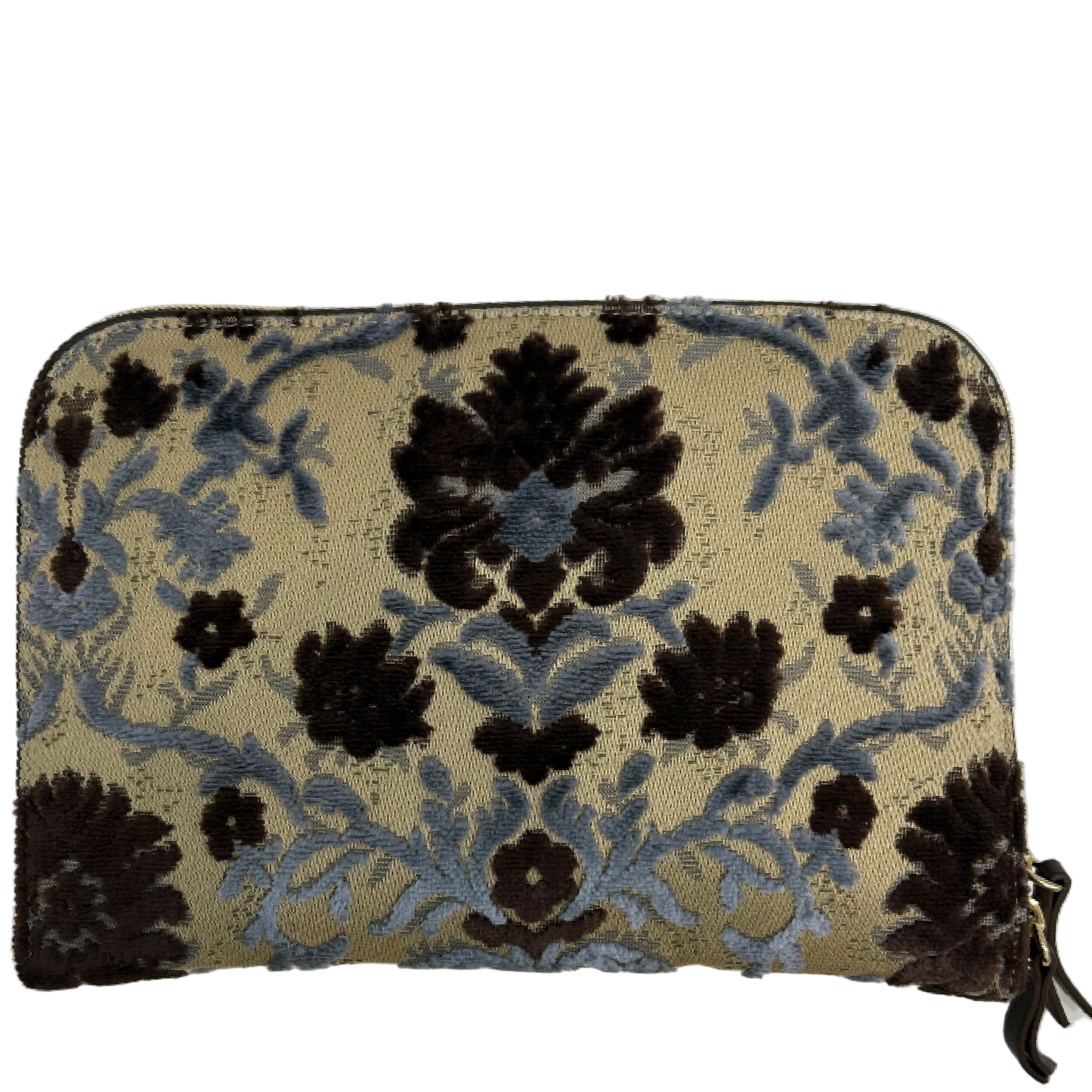 bianca clutch - petrolio
