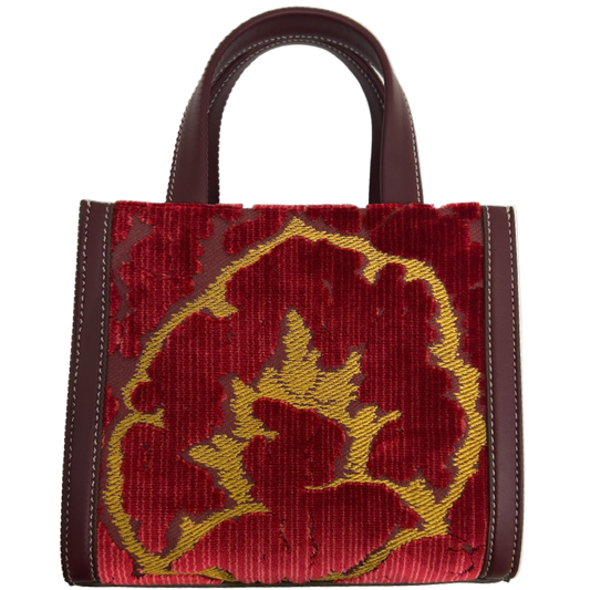 bevilacqua tote bag mini - rosso
