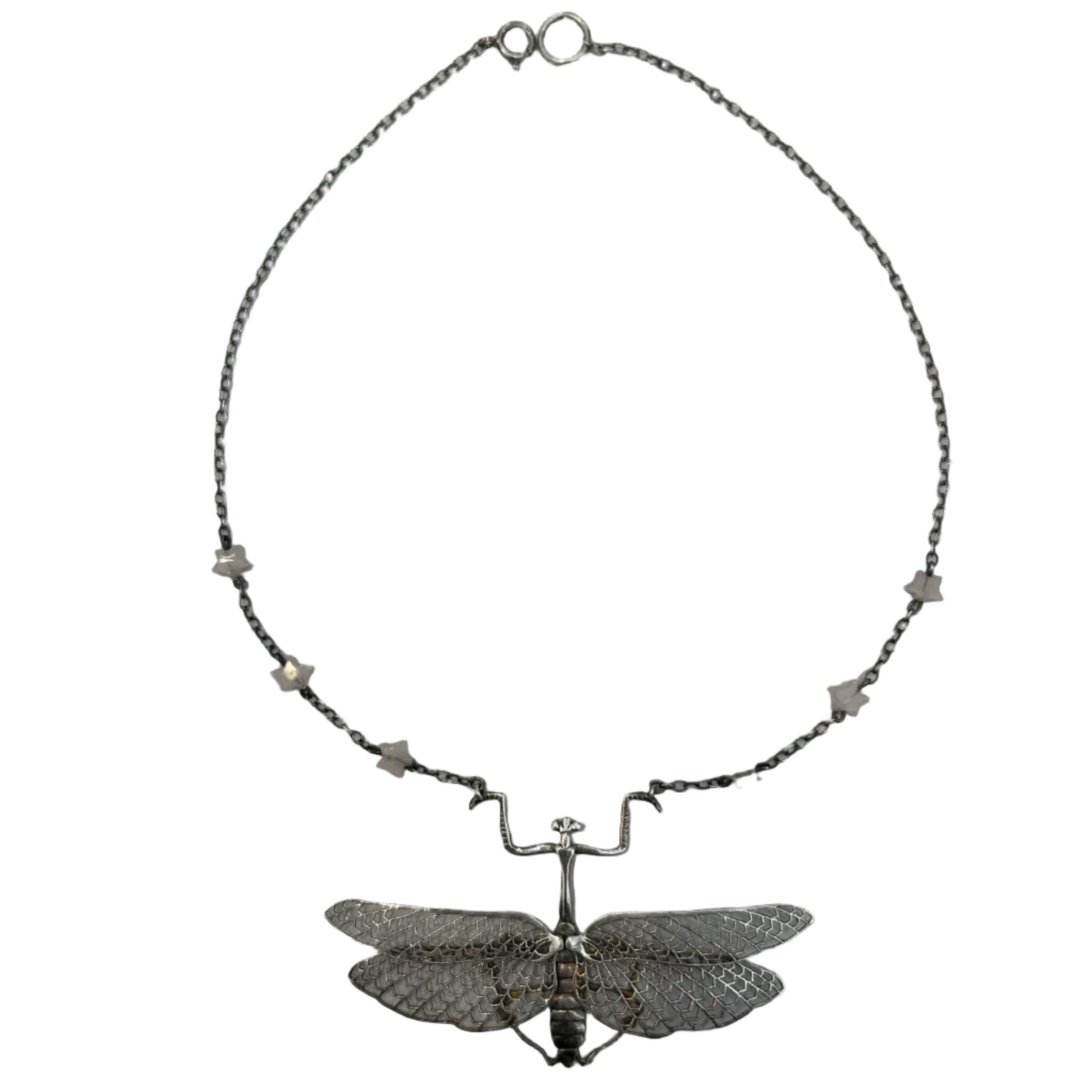 praying mantis pendant – emanuel new york