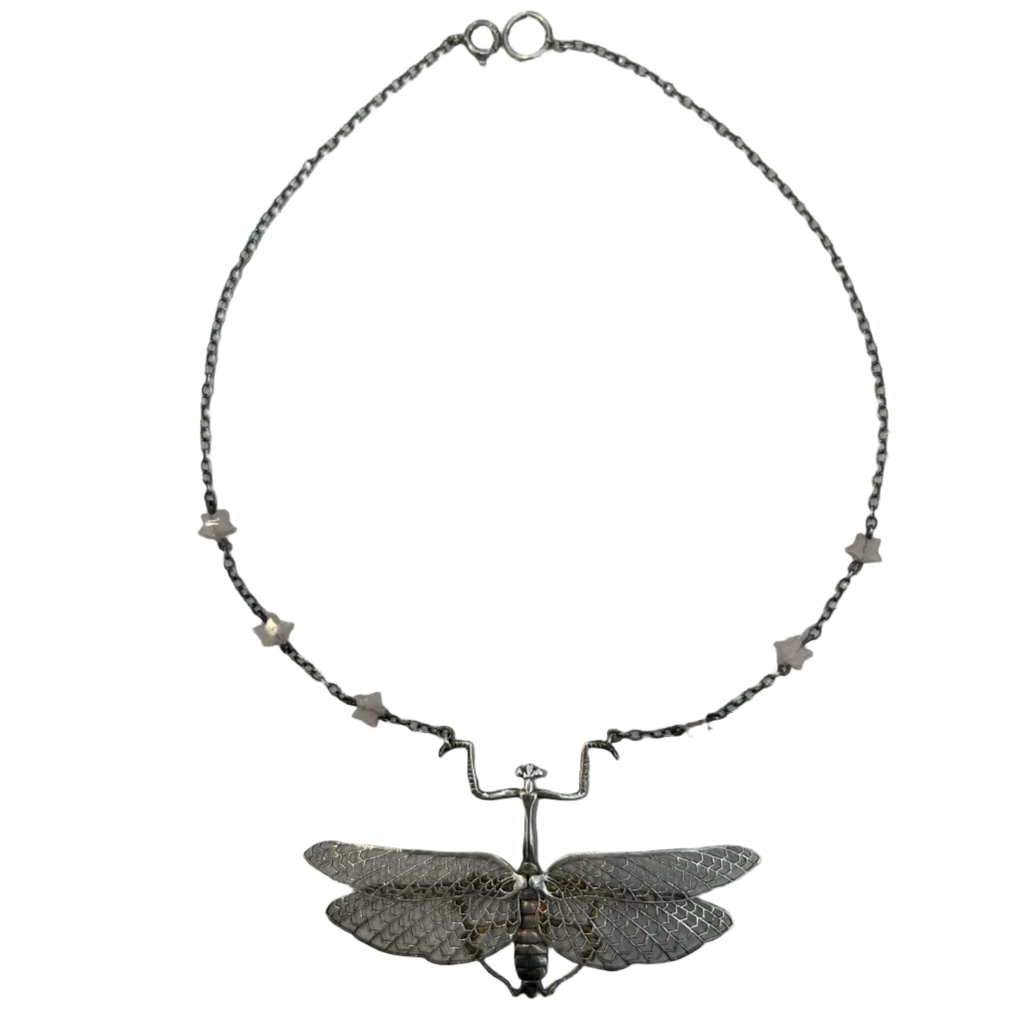 praying mantis pendant