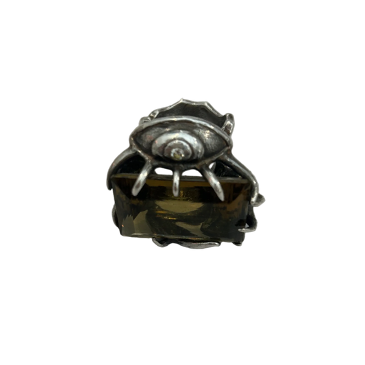 protective eye ring citrine