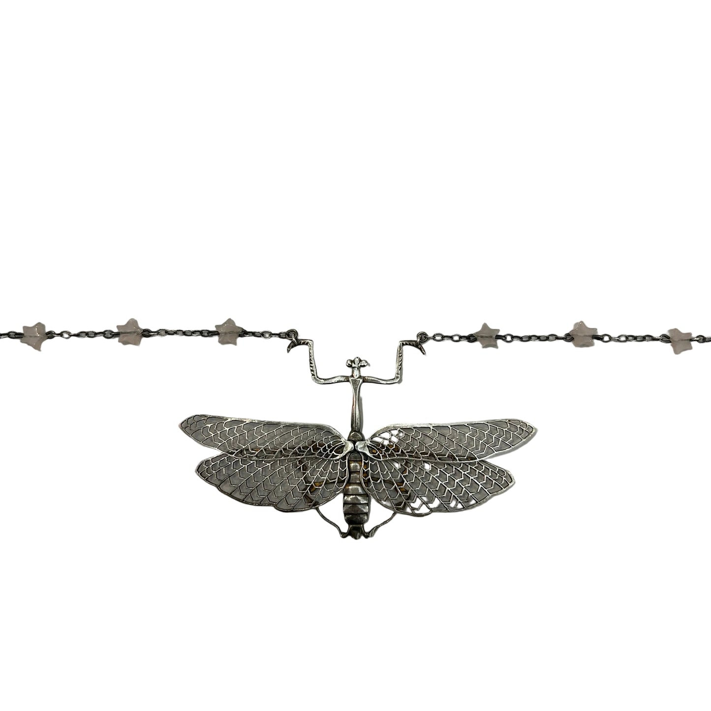 praying mantis pendant