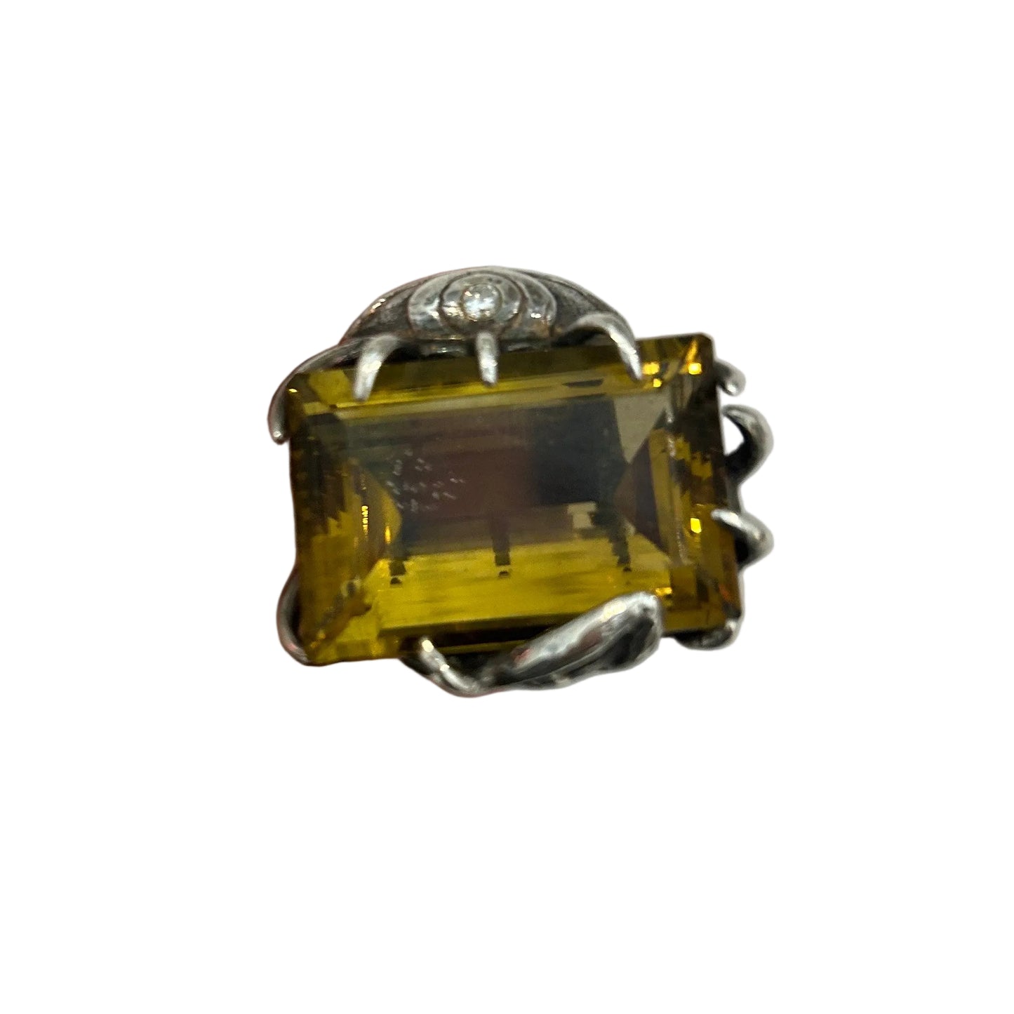 protective eye ring citrine