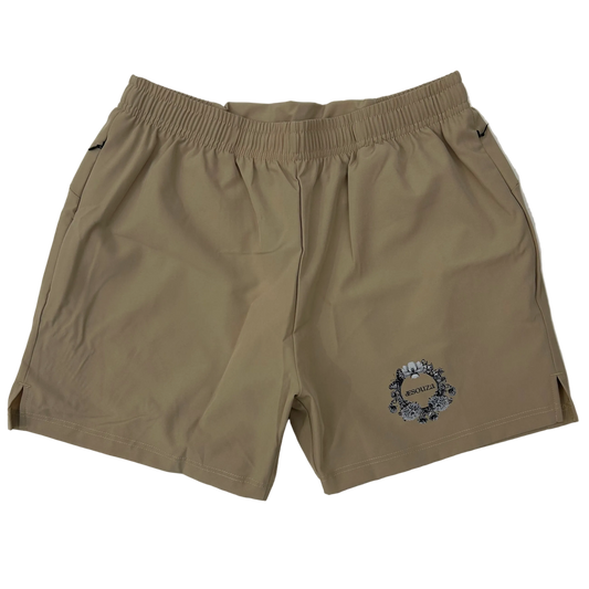 de souza - athletic short - khaki - emanuel new york