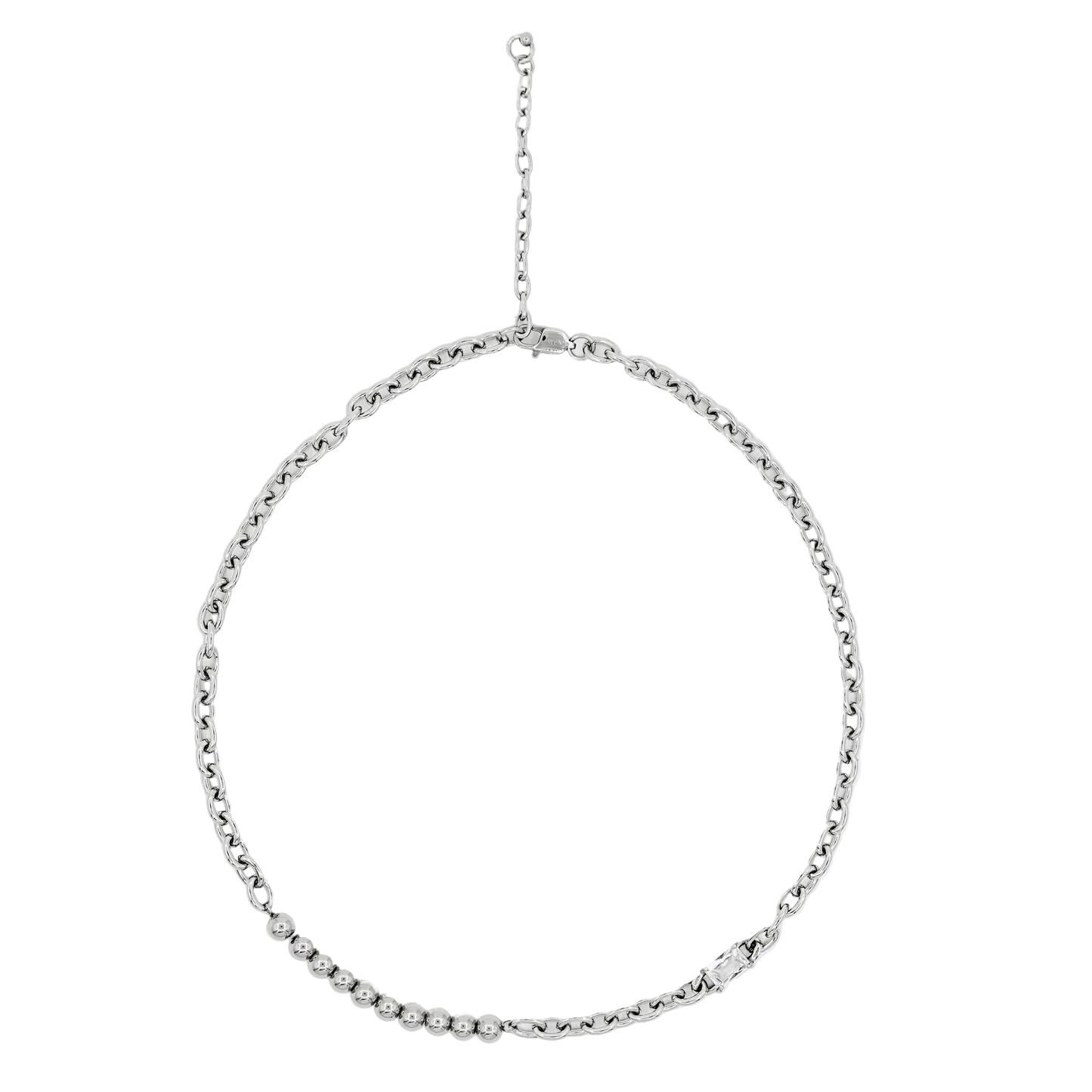 crystal gemstone necklace