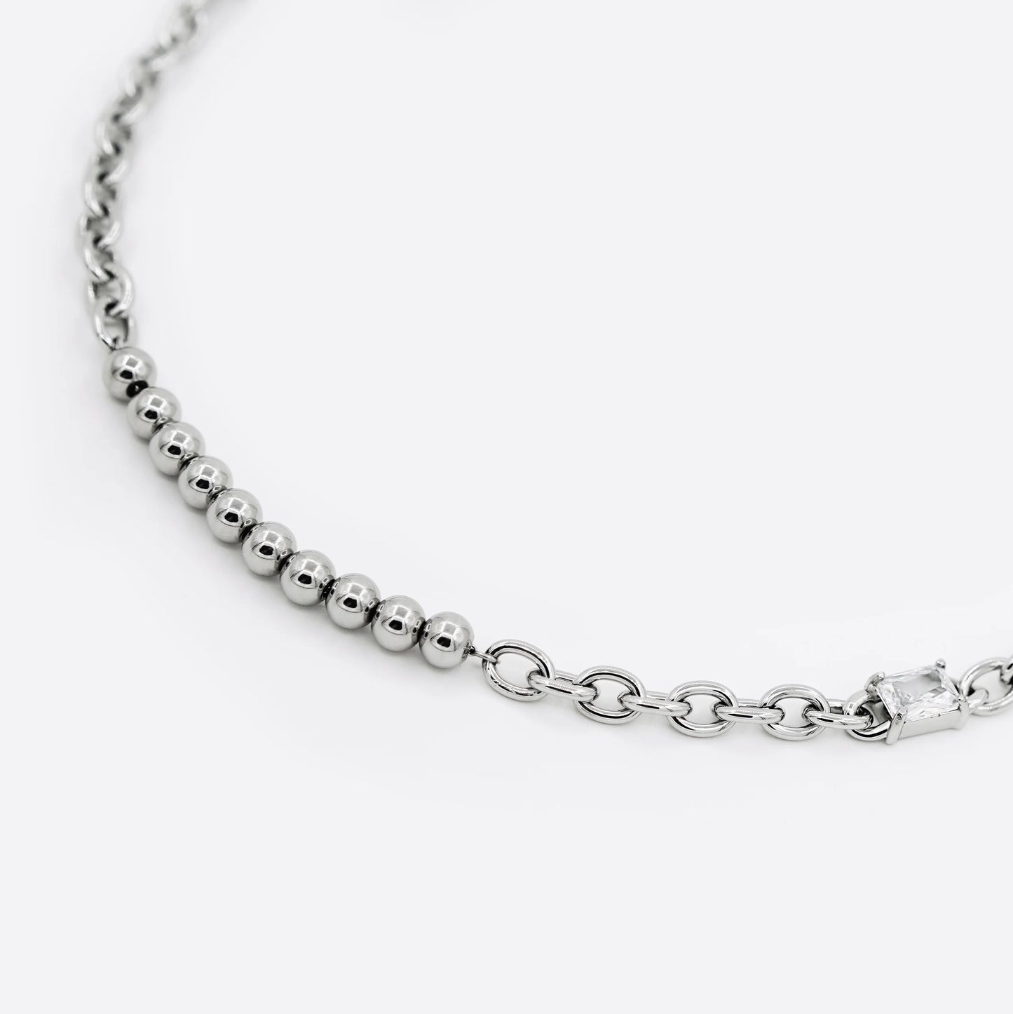 crystal gemstone necklace