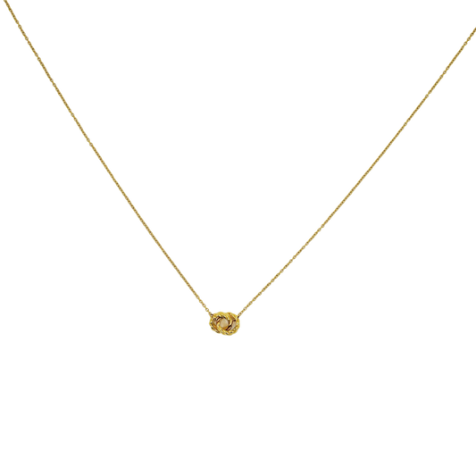 infinity necklace - gold