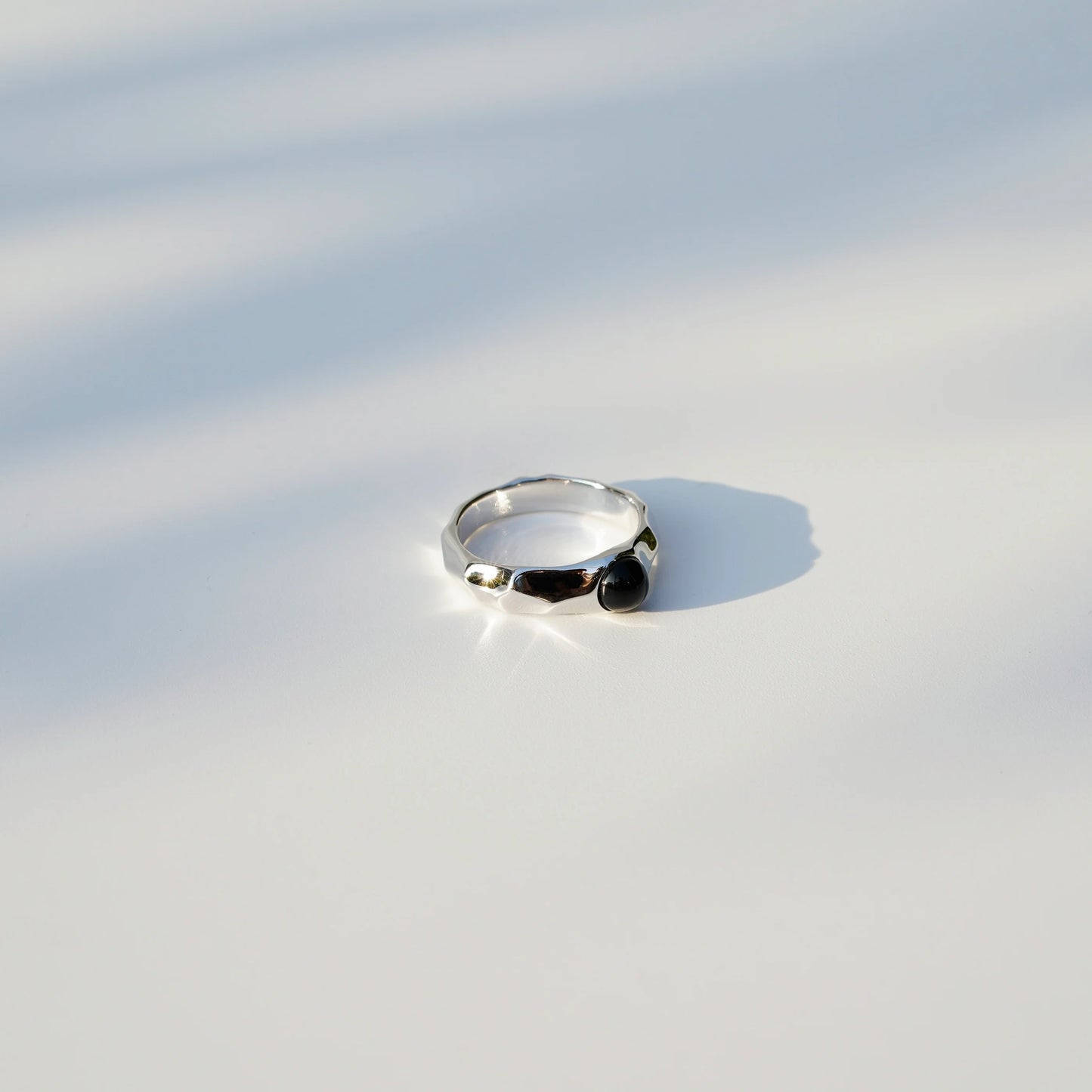 eclipse obsidian ring