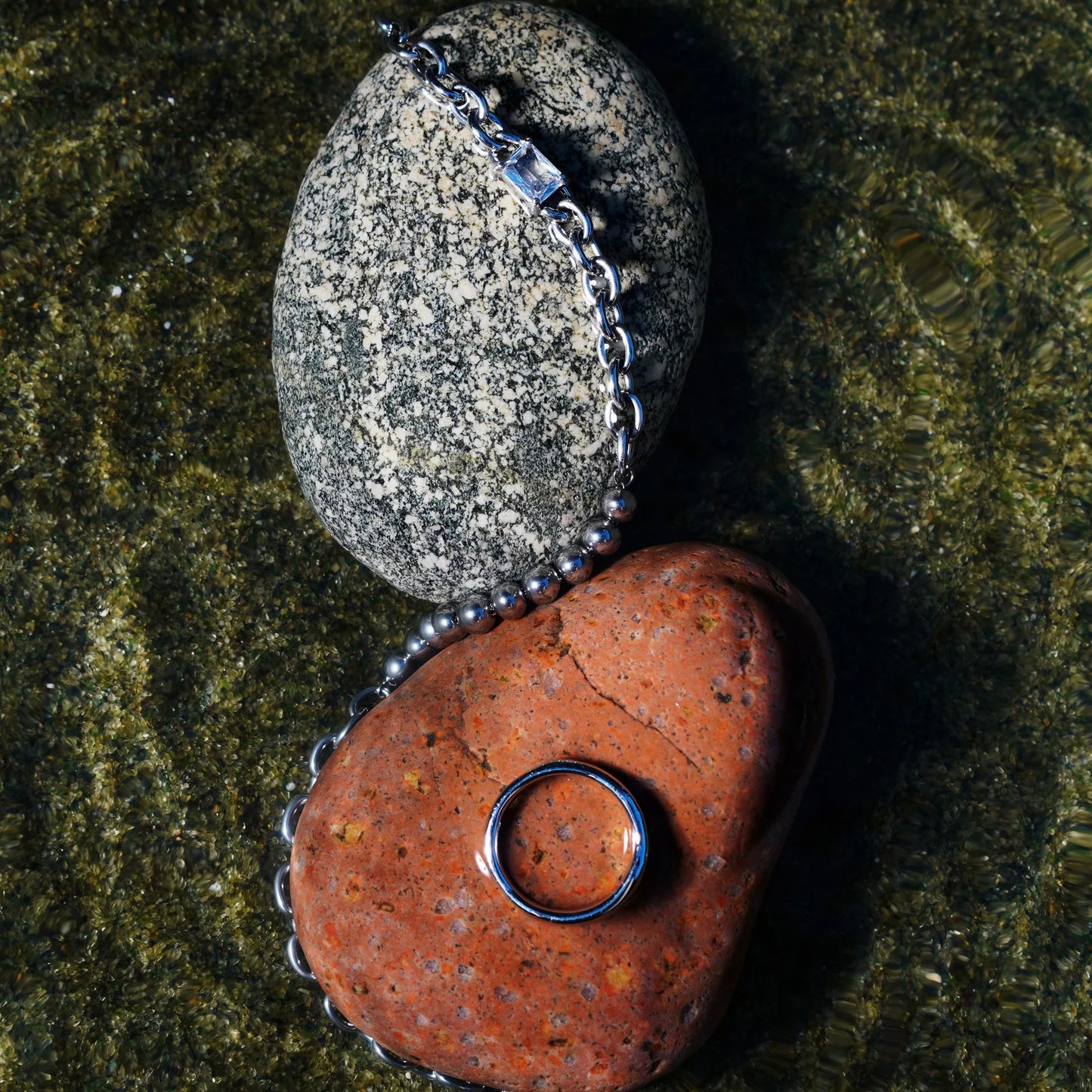 crystal gemstone necklace