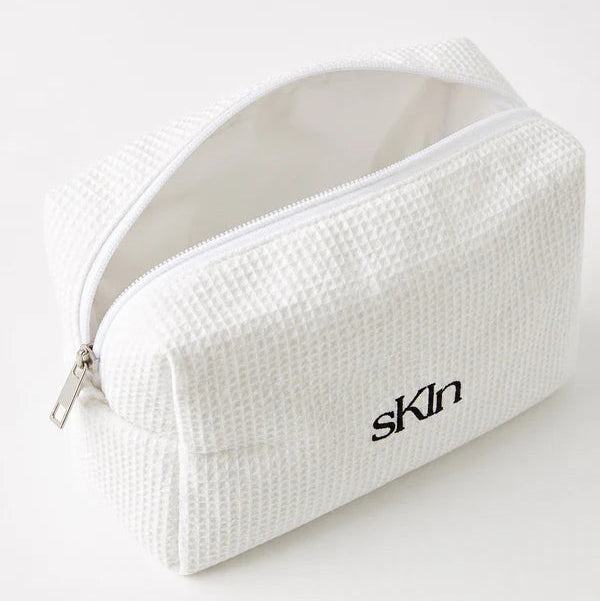 waffle knit bag