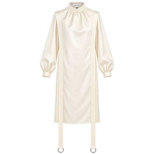 elodie ring detail dress - emanuel new york