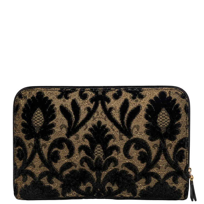 bianca clutch - nero - emanuel new york
