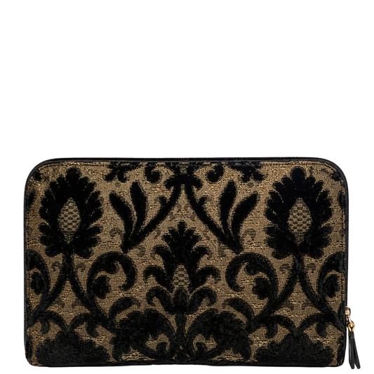 bianca clutch - nero - emanuel new york